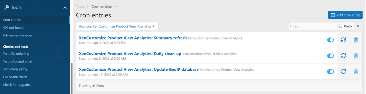 XenCustomize-Product-View-Analytics-200-Cron-entries.png