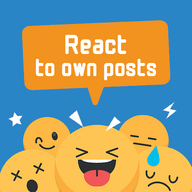 React to Own Posts
